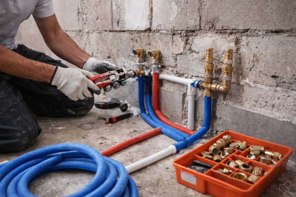 Instalacje hydrauliczne usługi w rąbieniu
